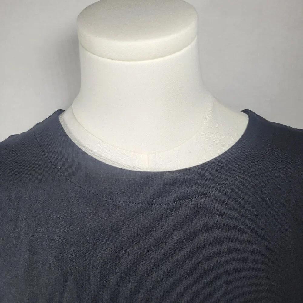 J.Crew Puff Sleeve Button Back Long Sleeve Cotton Top Size M